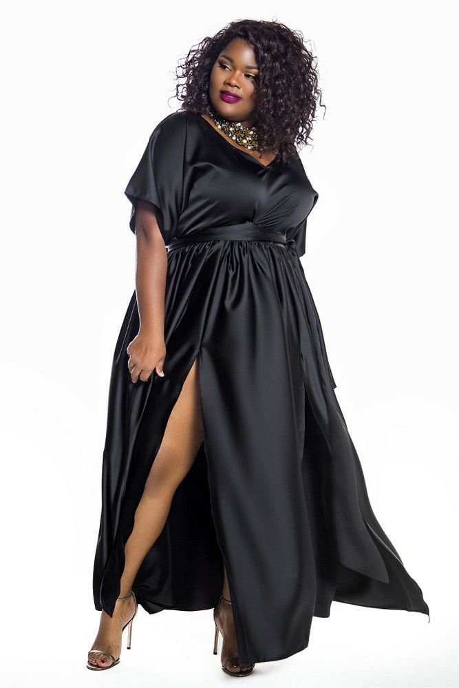 Black Bat Sleeved Maxi Dress JIBRI Jibri Online